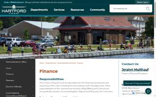 City of Hartford: Treasurer website