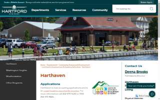 Harthaven-Senior Living website