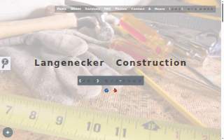 Langenecker Construction website
