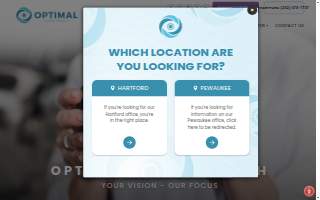 Optimal Vision Health @ Eye Deal Optical website
