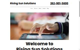 Rising Sun Solutions website