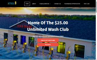 Uncle Larrys Car Wash website