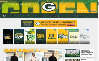 Packers Pro Shop website