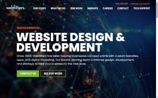 Webfitters of Howard website