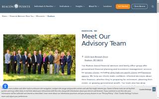 Beacon Pointe Advisors of Hudson website