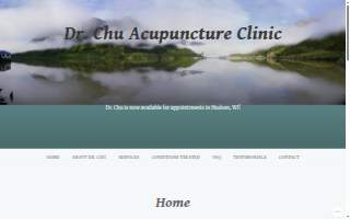 Dr. Chu Acupuncture Clinic website