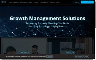 Growth Management Solutions website