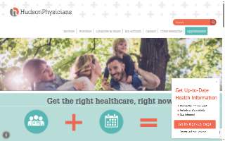 Hudson Physicians website