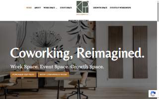 KPT Collaborative - A Coworking Community & Business Retreat Center website