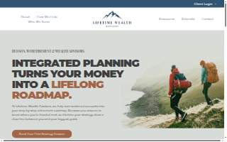 Lifetime Wealth Advisors website