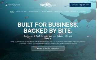 Redmon Law Chartered website