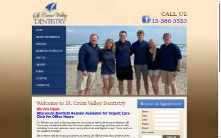 St Croix Valley Dentistry website