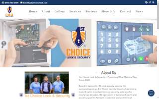 1st Choice Lock & Security website