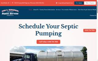 Bergendal Septic Service LLC website