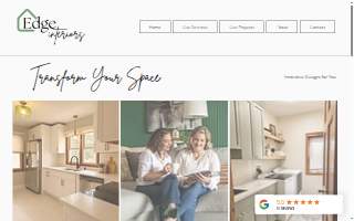 Edge Interiors website