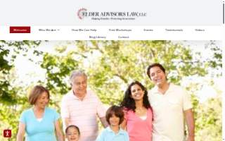 Elder Advisors Law, LLC website