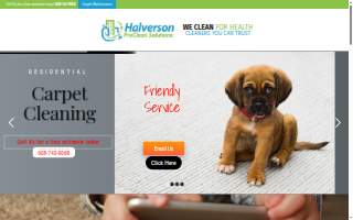 Halverson ProClean Solutions website