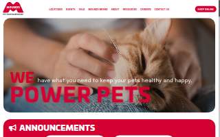 Mounds Pet Food Warehouse of Janesville website