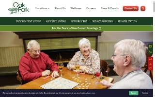 Oak Park Place Dubuque website