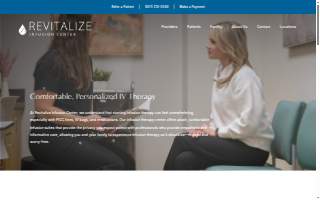 Revitalize Health and Wellness LLC website