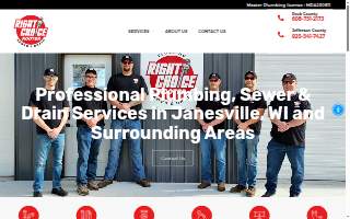 Right Choice Rooter & Plumbing website