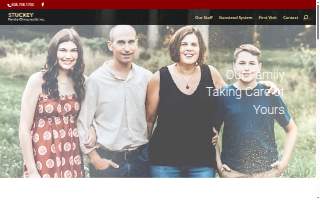 Stuckey Family Chiropractic, Inc. website