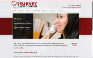 Survey Wisconsin website