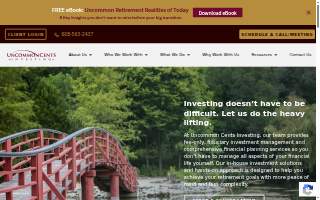 Uncommon Cents Investing website