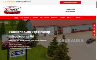 Al Huss Auto & Truck website