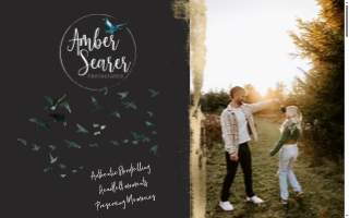 Amber Searer Photography website