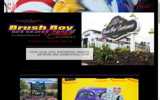 Brush Boy Customs LLC website