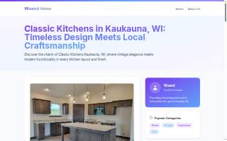 Classic Kitchens website