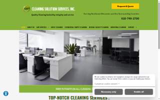 Cleaning Solution Services, Inc. website