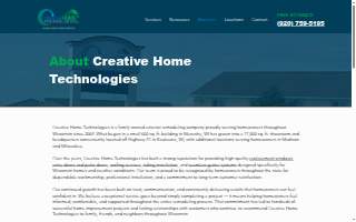 Creative Home Technologies LLC website