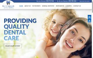 Elite Smiles Little Chute, LLC website
