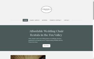 Fox Valley Rental website