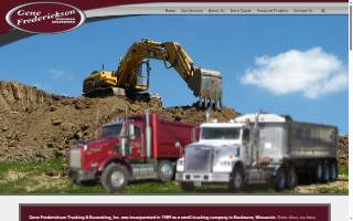 Gene Frederickson Trucking Inc website