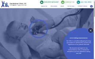 Kaukauna Clinic SC website