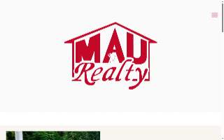 Mau Realty Inc website