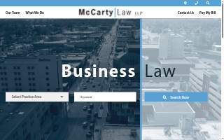 McCarty Law LLP of Kaukauna website