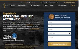 Tusler Law of Kaukauna website