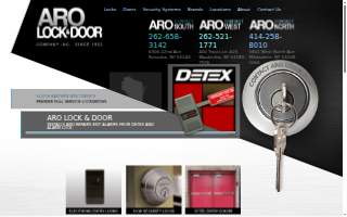 Aro Lock & Door South website
