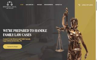 Brenda Dahl Law Offices website