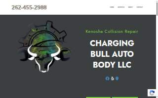 Charging Bull Auto Body website