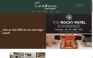 Coopers Uptown website