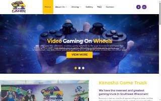 Elite Gamin 360 Photo Booth website