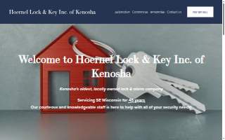 Hoernel Lock & Key Inc. of Kenosha website