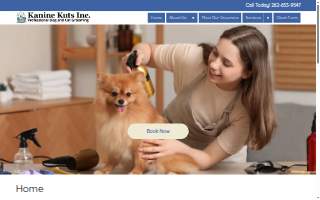 Kanine Kuts Inc website