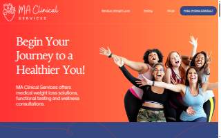 MA Clinical Services website