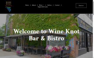 Wine Knot website